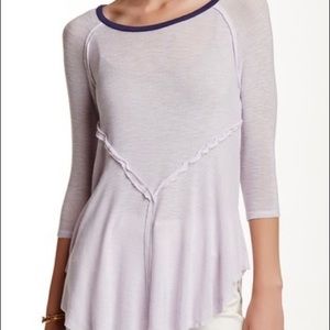 Free People Distressed Top-Size XS